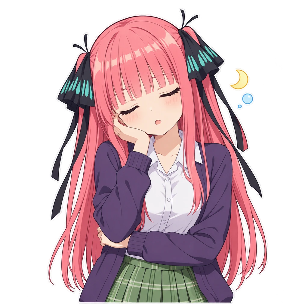 Nino Nakano 表情包 7