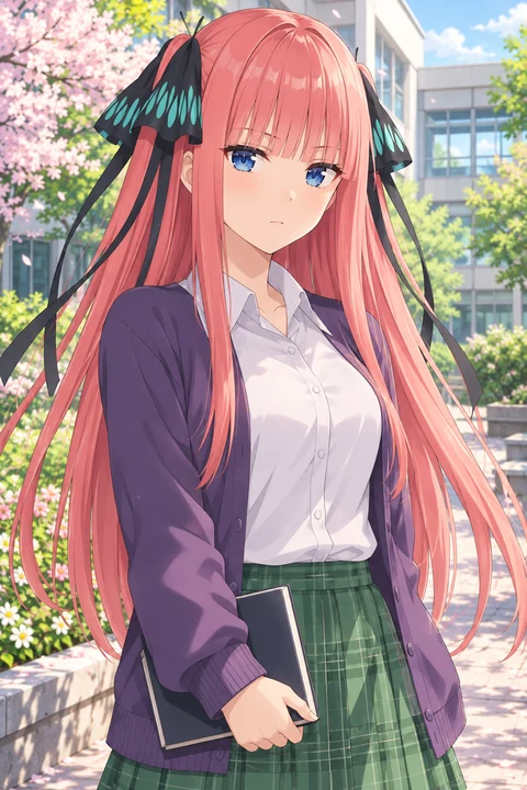 Nino Nakano角色示意插画