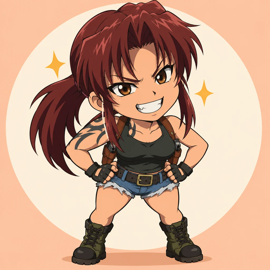 Revy AI 辅助角色插画