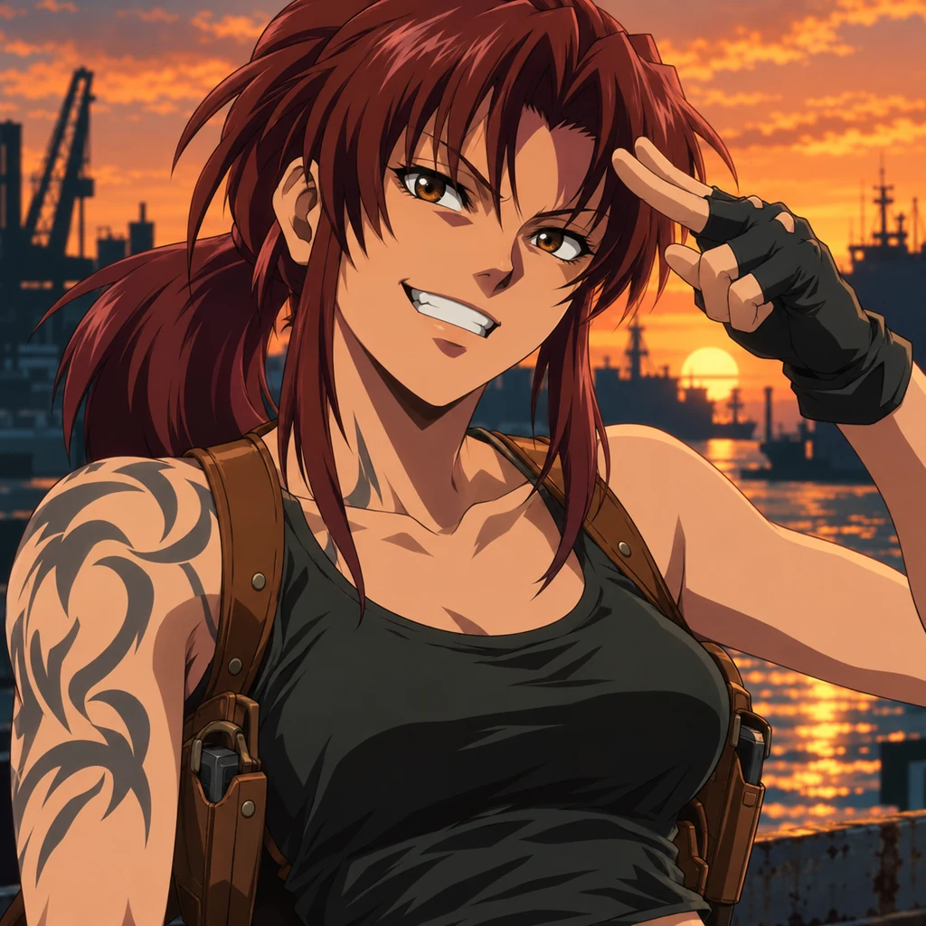 Revy AI 辅助角色插画