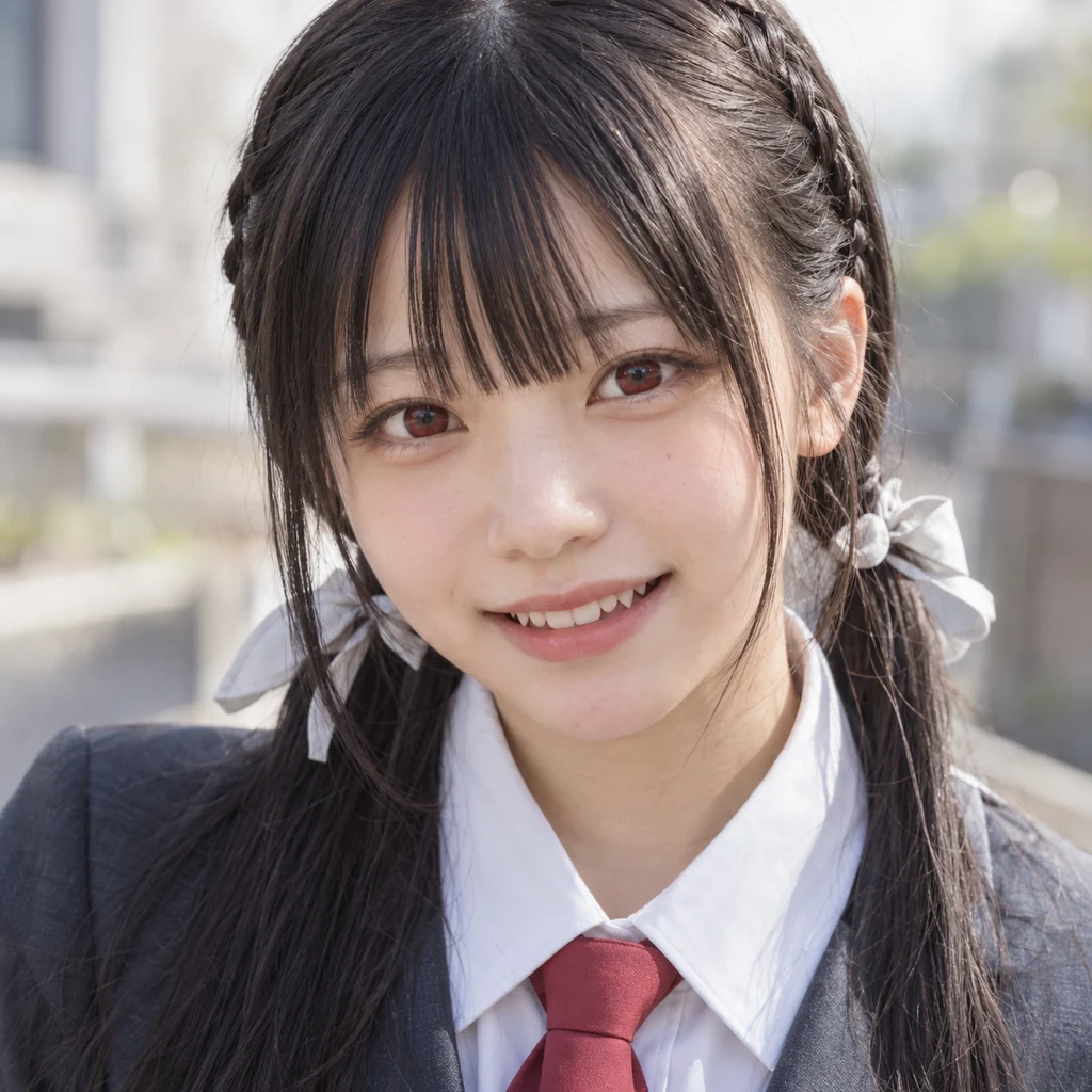 Rin Baio live-action AI portrait