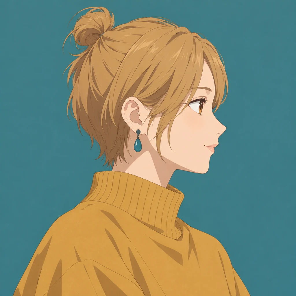 Rin Fujishiro AI 辅助角色插画