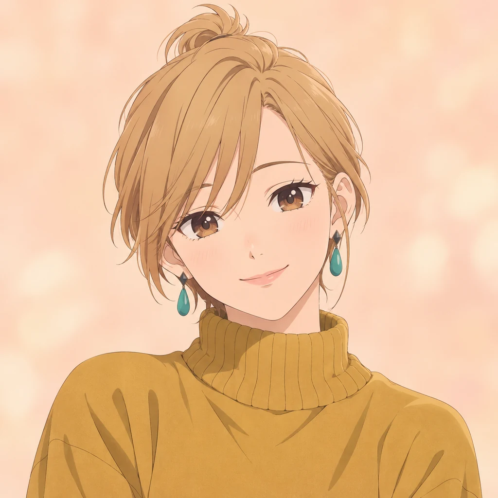 Rin Fujishiro AI 辅助角色插画