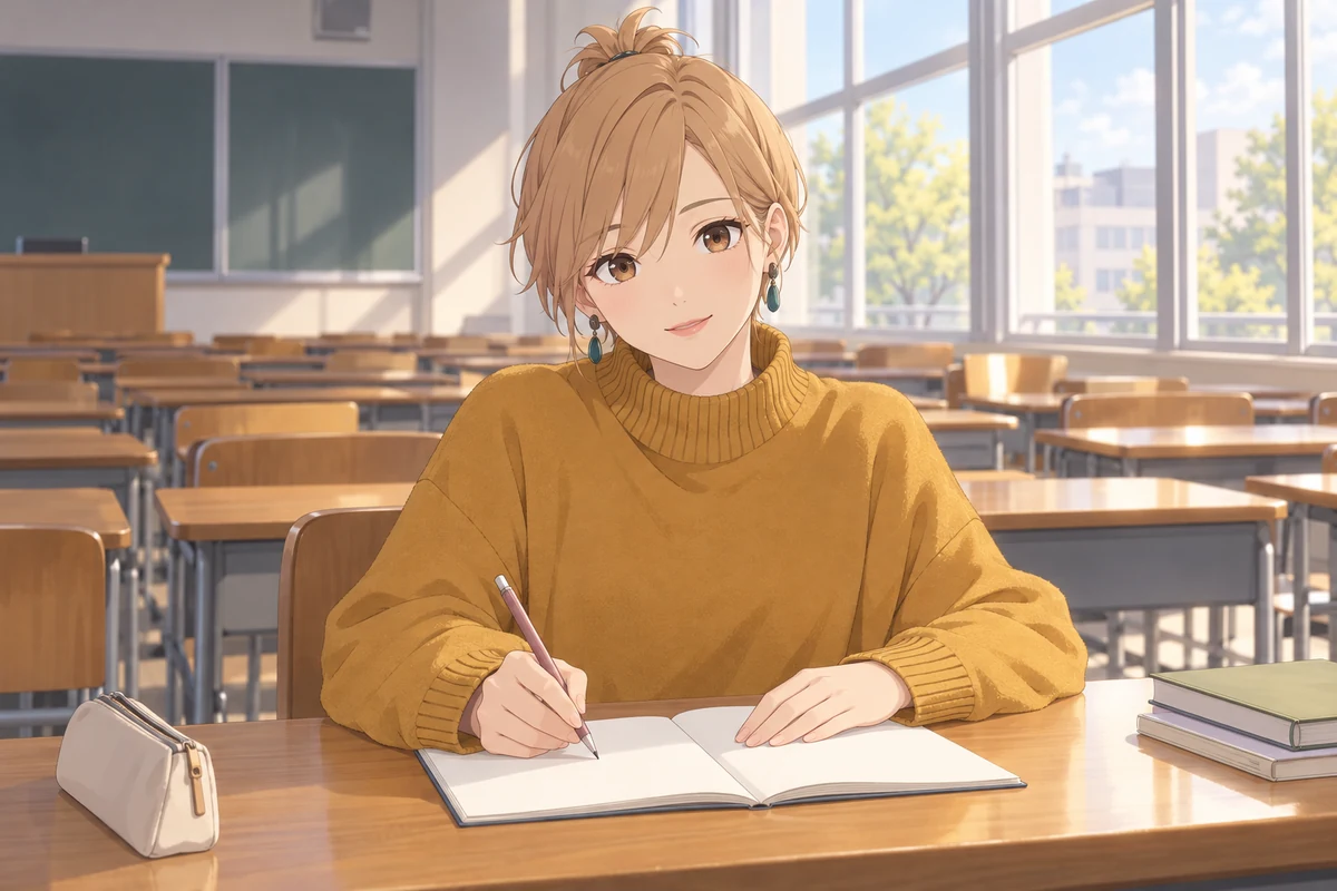Rin Fujishiro AI 插画