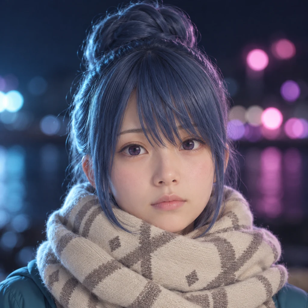 志摩リンの実写風AIポートレート