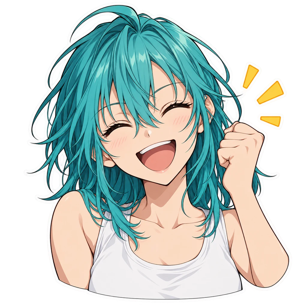 Rion Akao · Reaction sticker