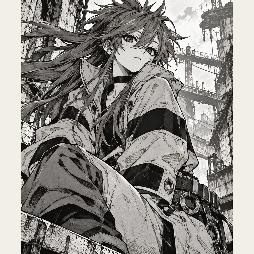 Riyo AI 辅助角色插画