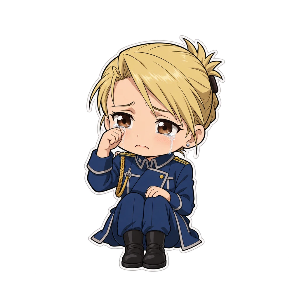 Riza Hawkeye 表情包 3