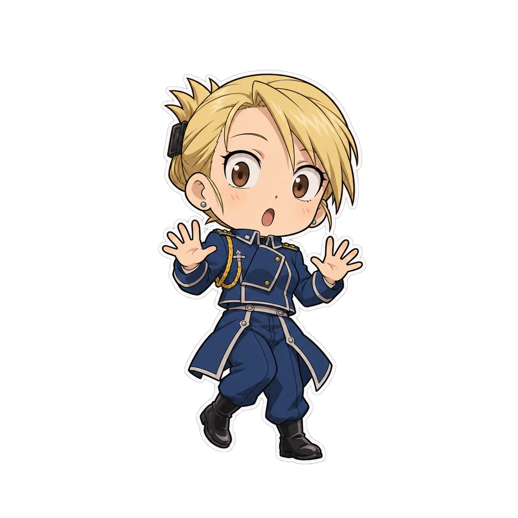 Riza Hawkeye 表情包 5