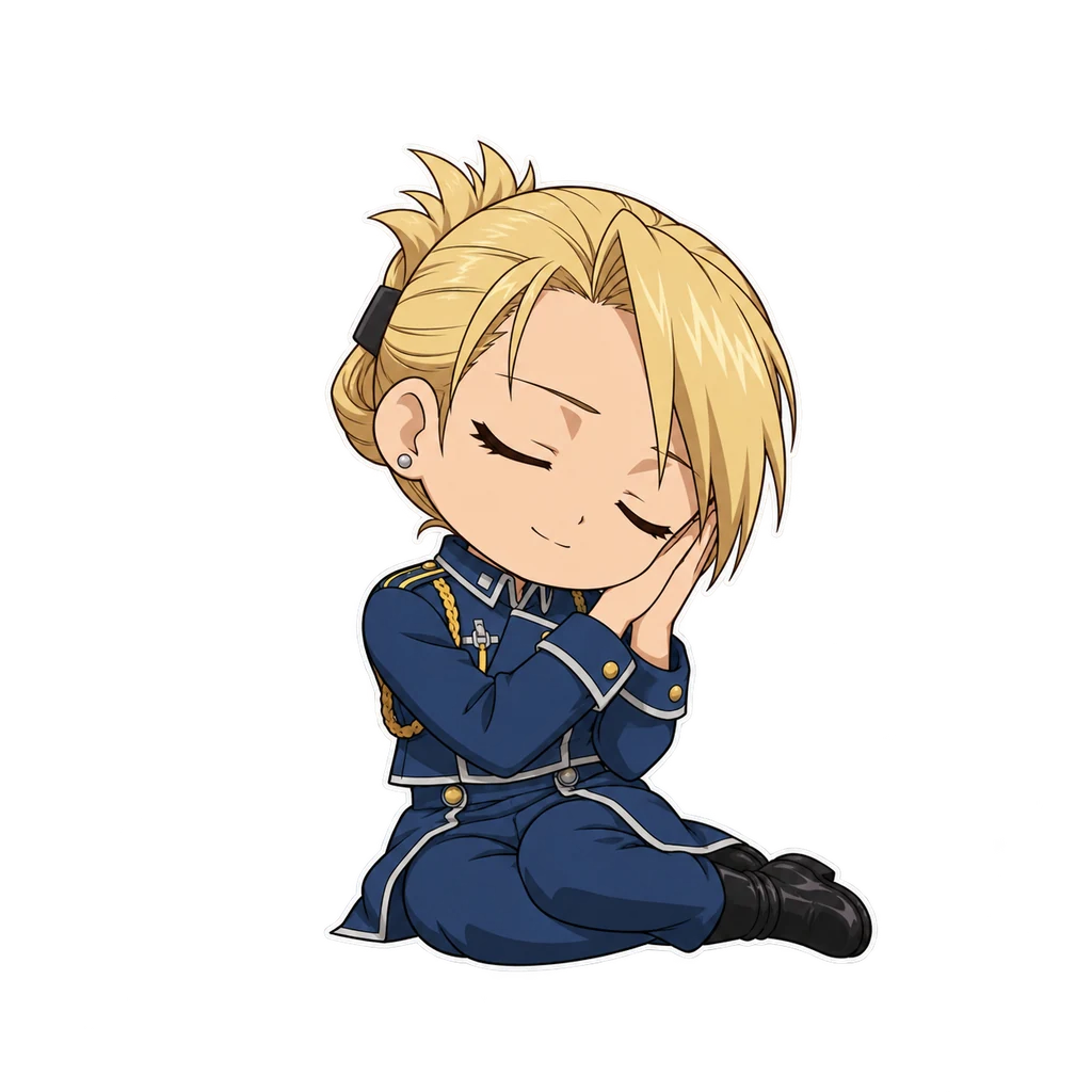 Riza Hawkeye 表情包 7