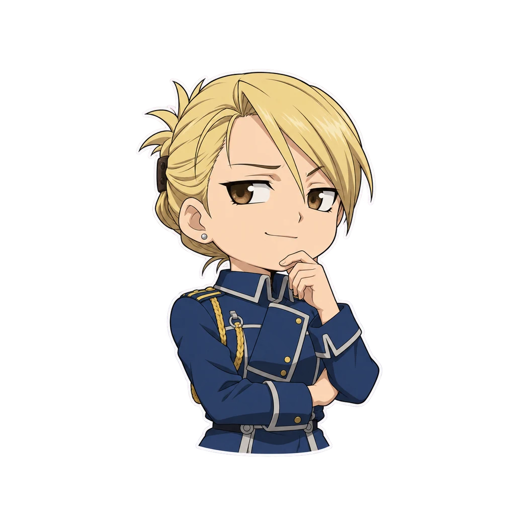 Riza Hawkeye 表情包 4