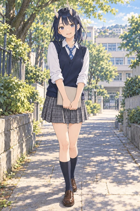 Ruri Aoki角色示意插画