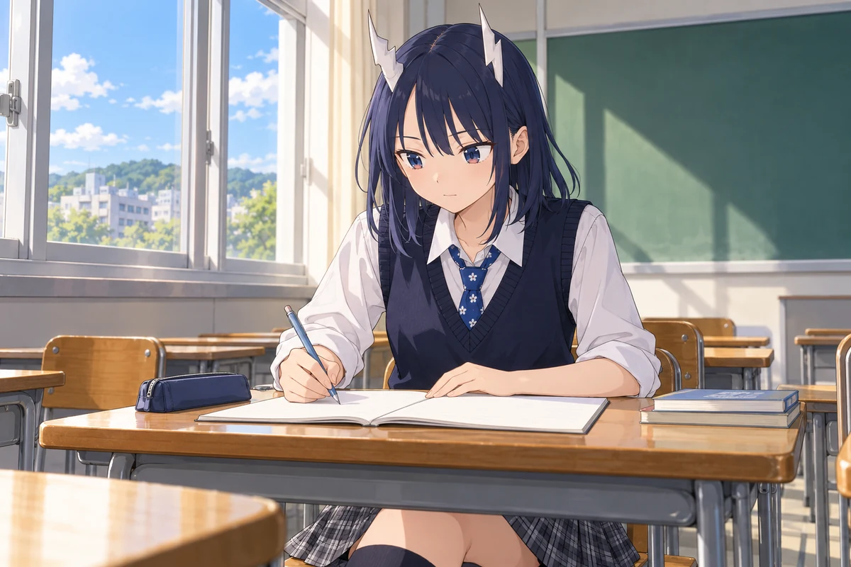 Ruri Aoki AI 插画