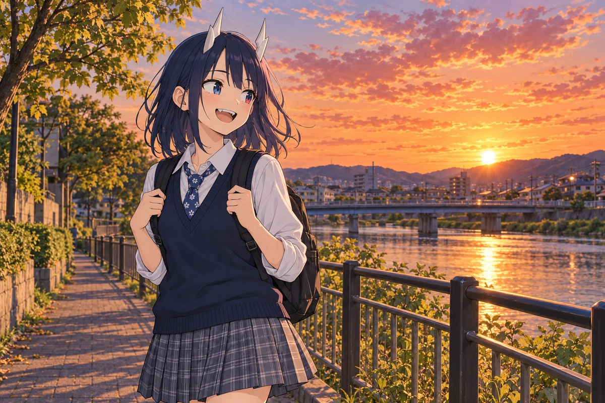 Ruri Aoki AI 插画