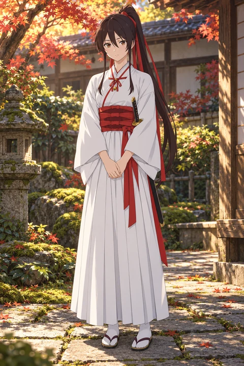 Sagiri Yamada Asaemon角色示意插画