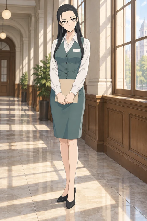 Sharon角色示意插画