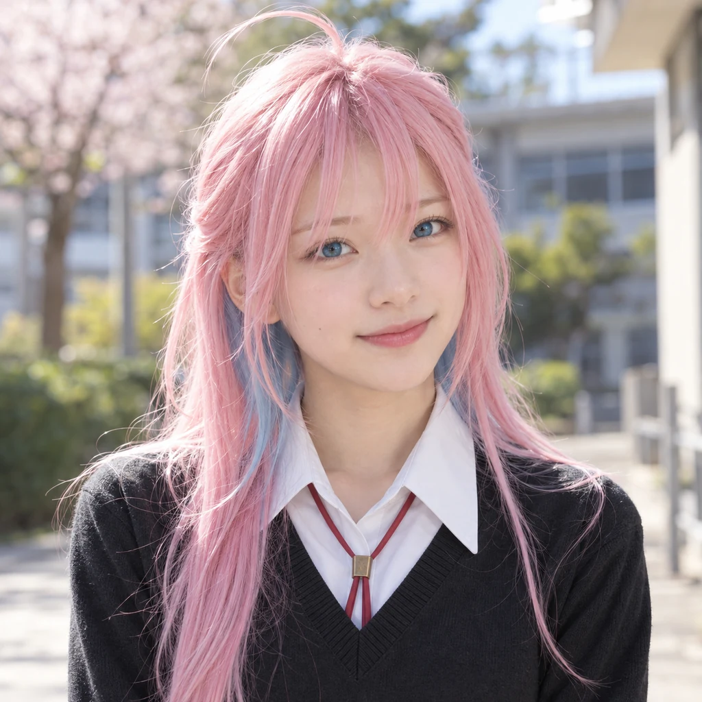 Shikimori live-action AI portrait