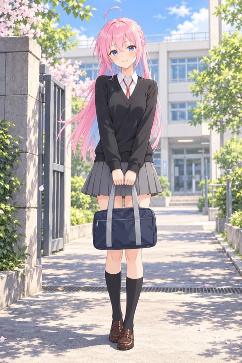 Shikimori角色示意插画
