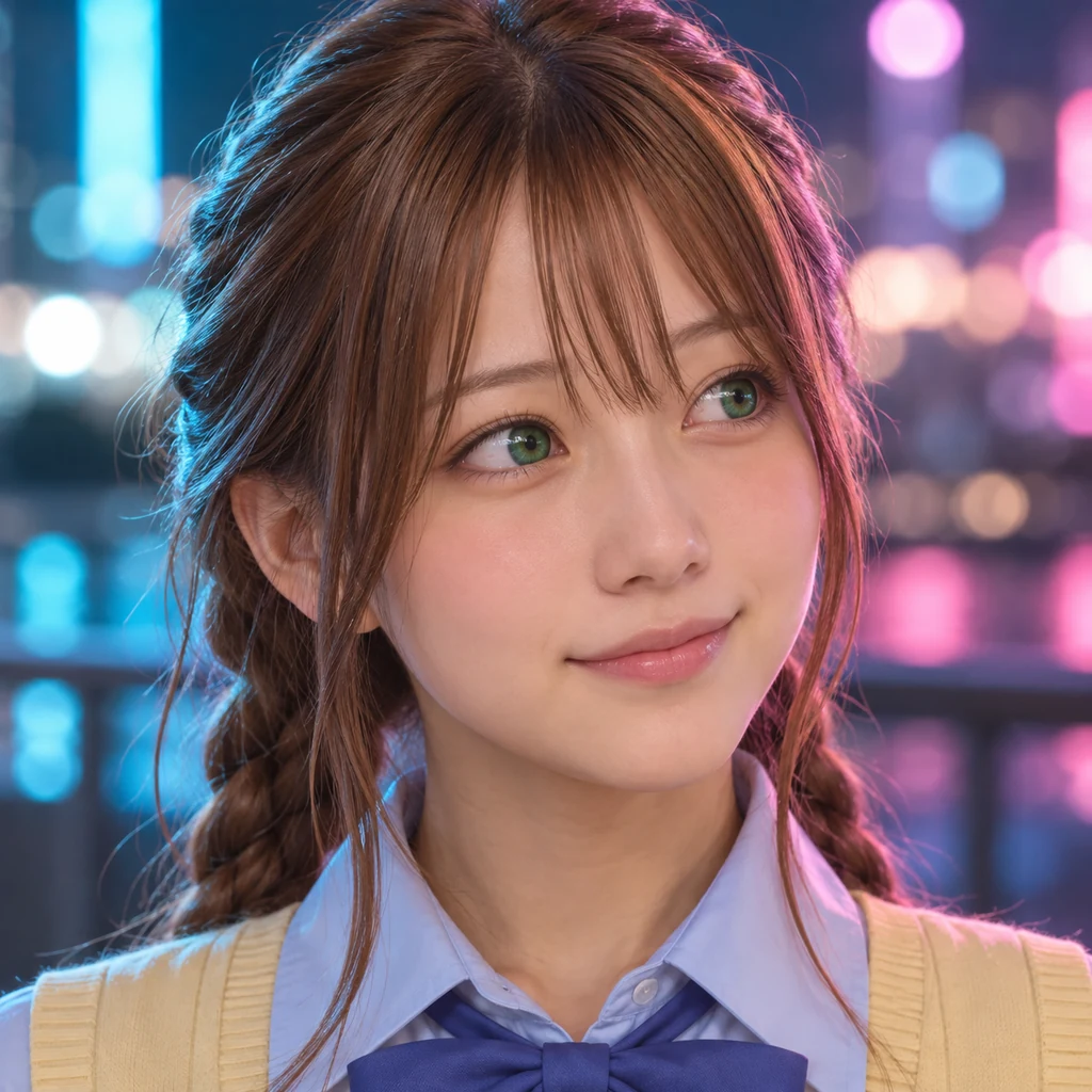 Shiori Sakurazaka live-action AI portrait