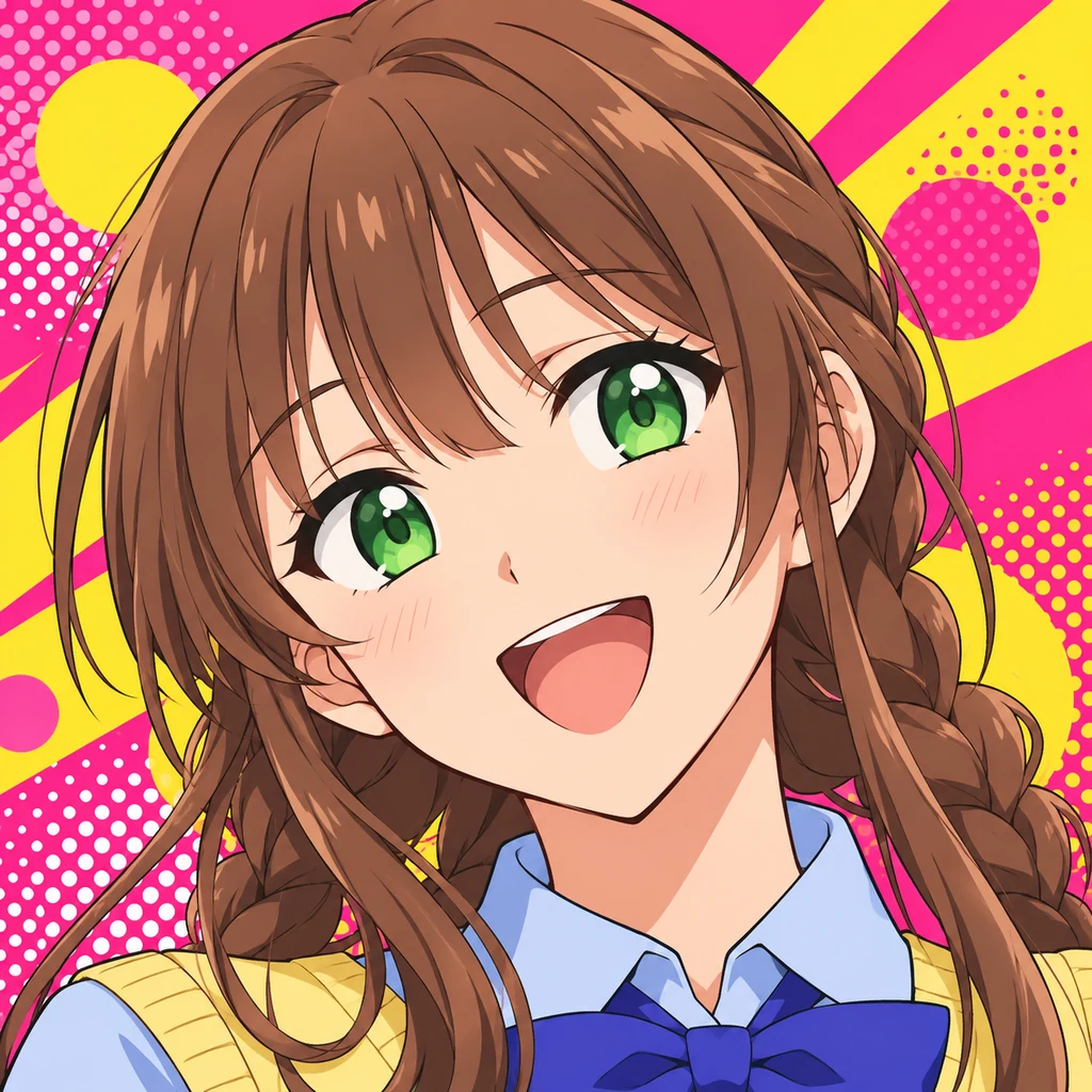 Shiori Sakurazaka AI 辅助角色插画