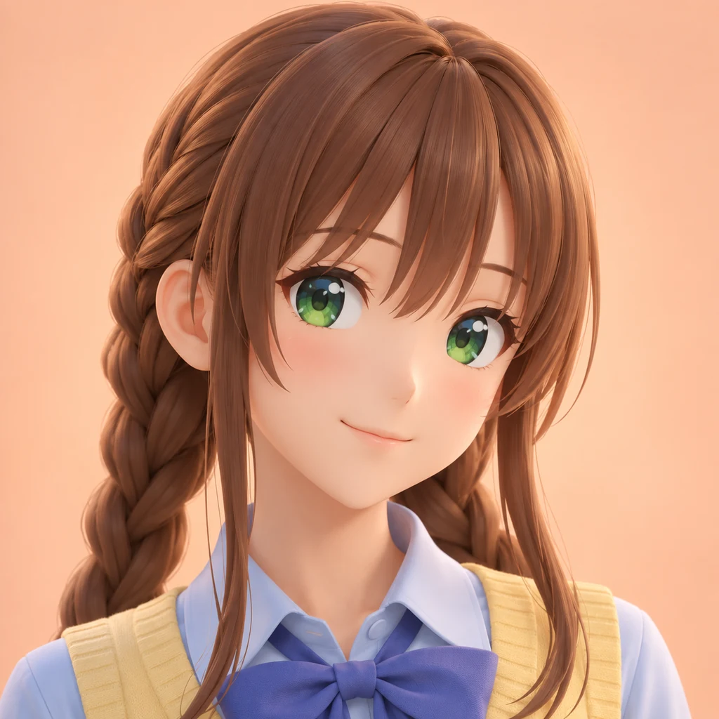 Shiori Sakurazaka AI 辅助角色插画
