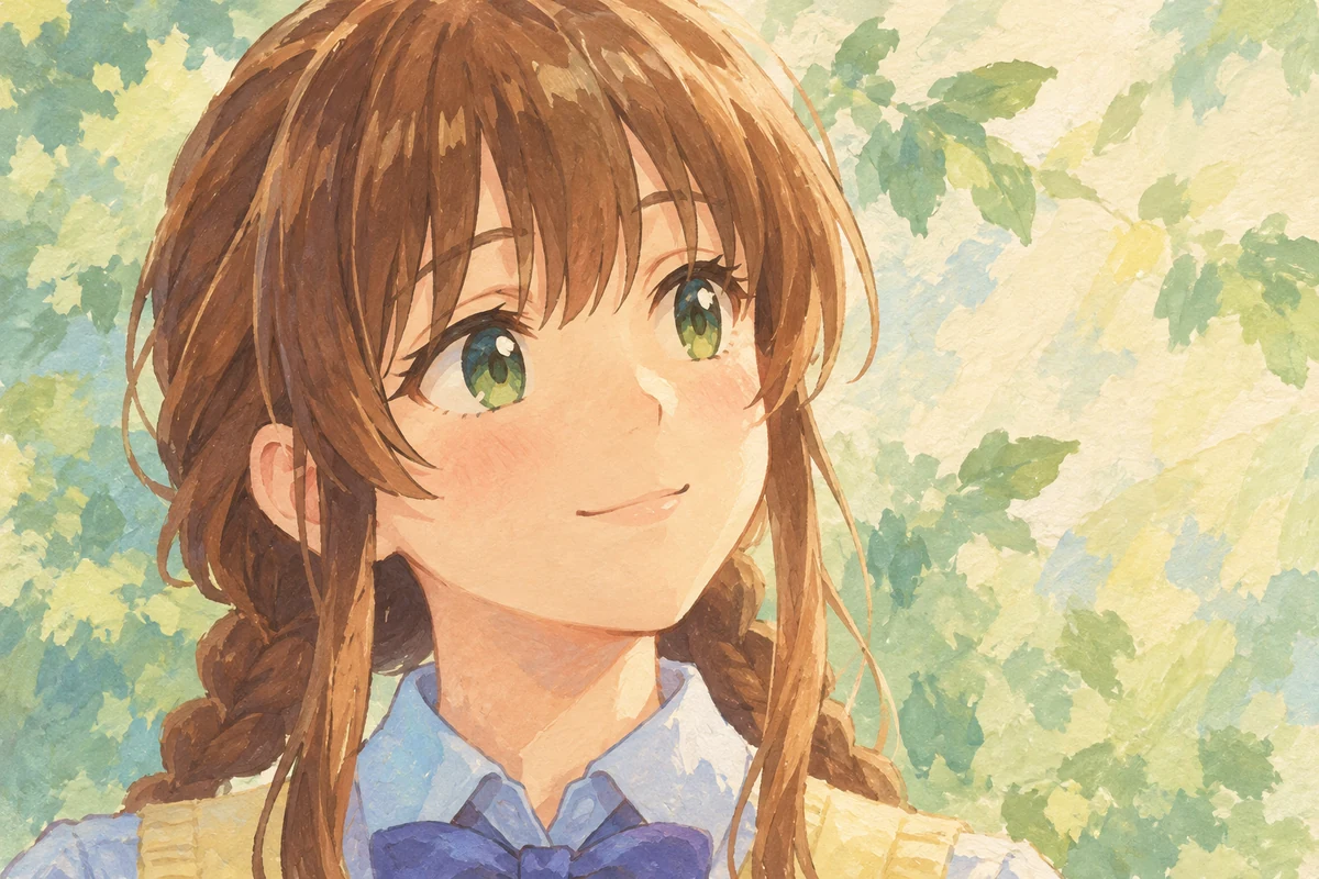 Shiori Sakurazaka AI 插画