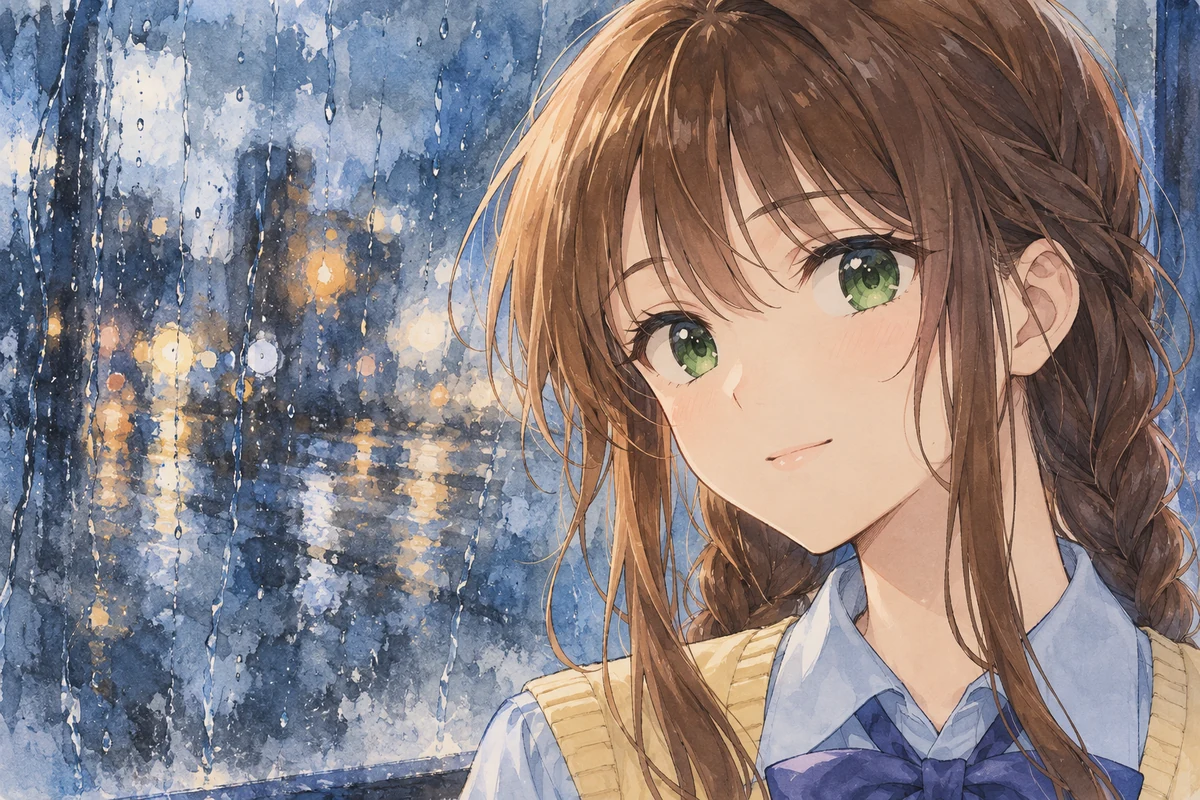Shiori Sakurazaka AI 插画