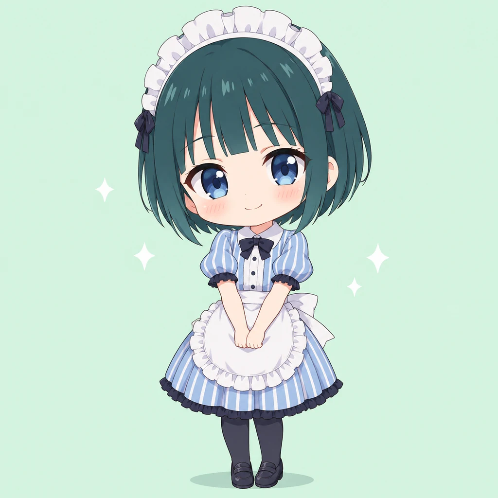 Shiragiku Ono AI 辅助角色插画