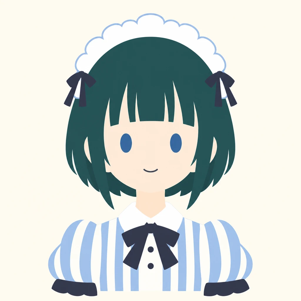 Shiragiku Ono AI 辅助角色插画