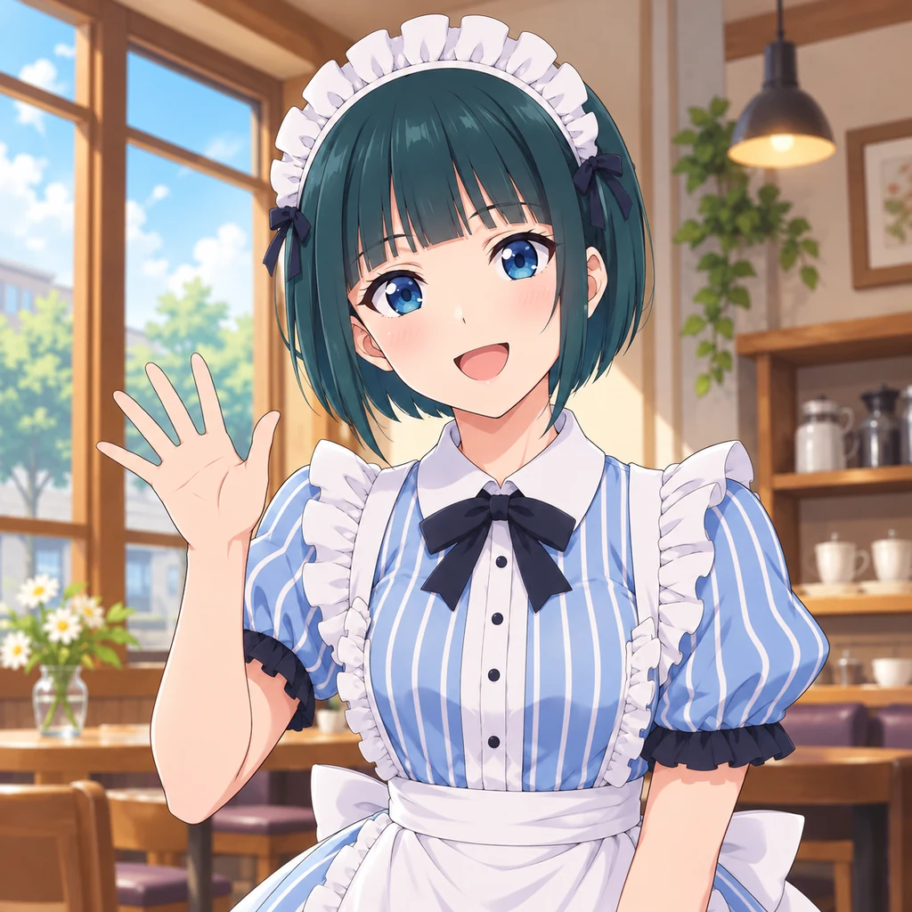 Shiragiku Ono AI 辅助角色插画