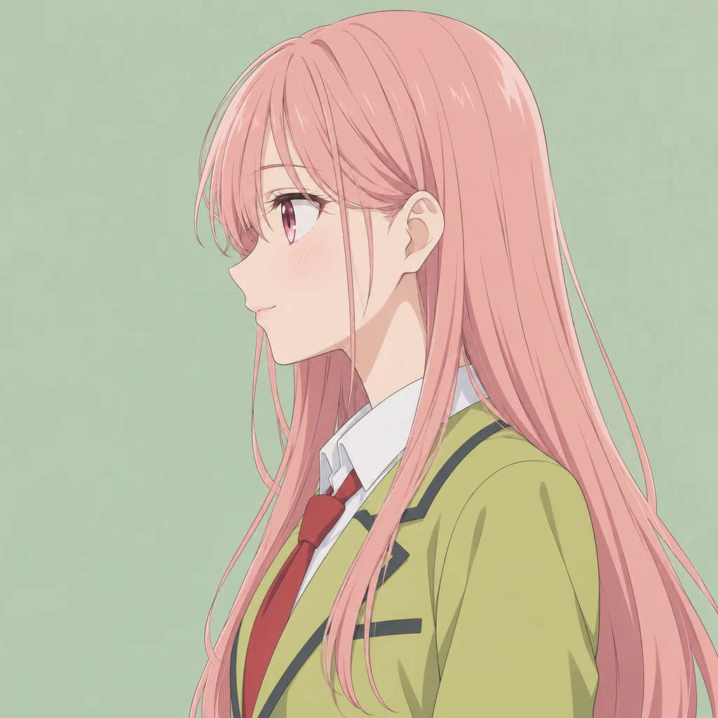 楠木静 AI 辅助角色插画
