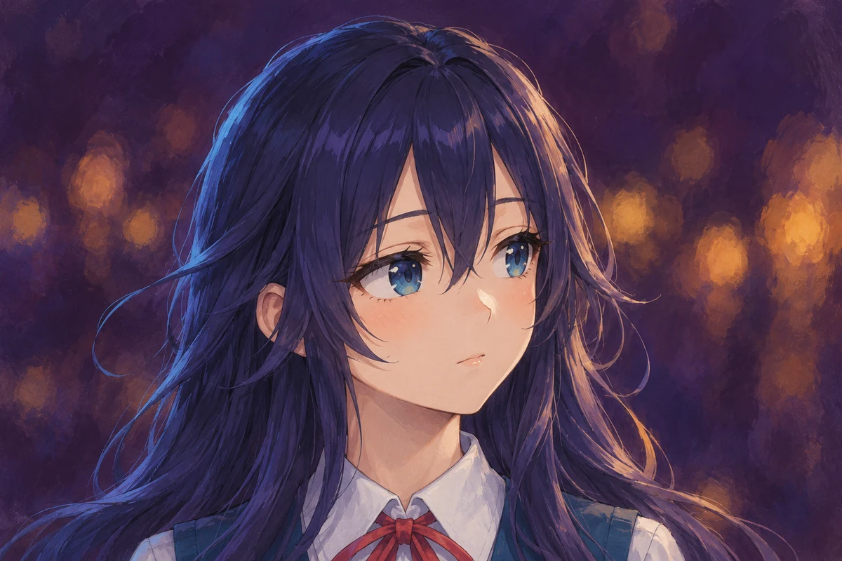 요시모토 시즈카 AI 插画
