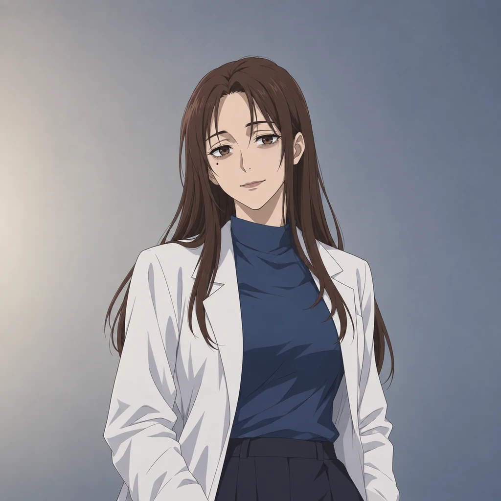 Shoko Ieiri AI 辅助角色插画