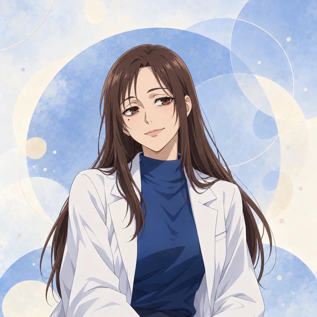 Shoko Ieiri AI 辅助角色插画