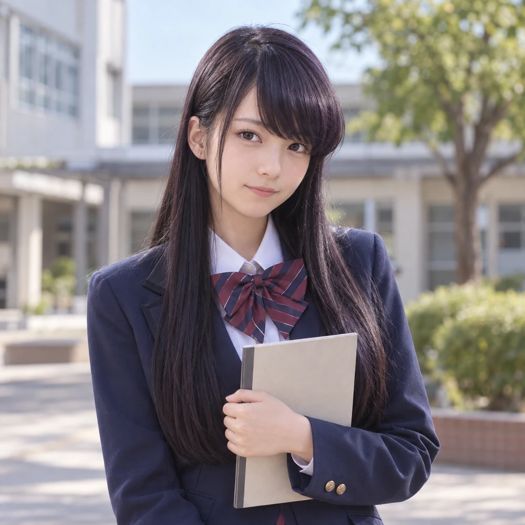 Shoko Komi live-action AI portrait