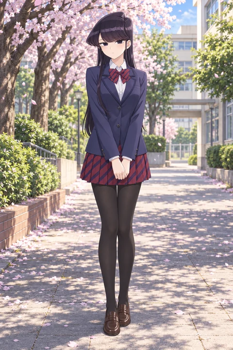 Shoko Komi角色示意插画