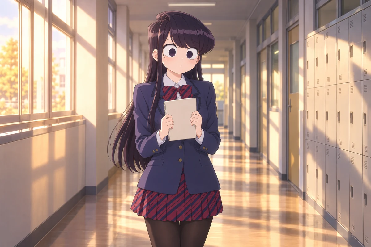 Shoko Komi AI 插画
