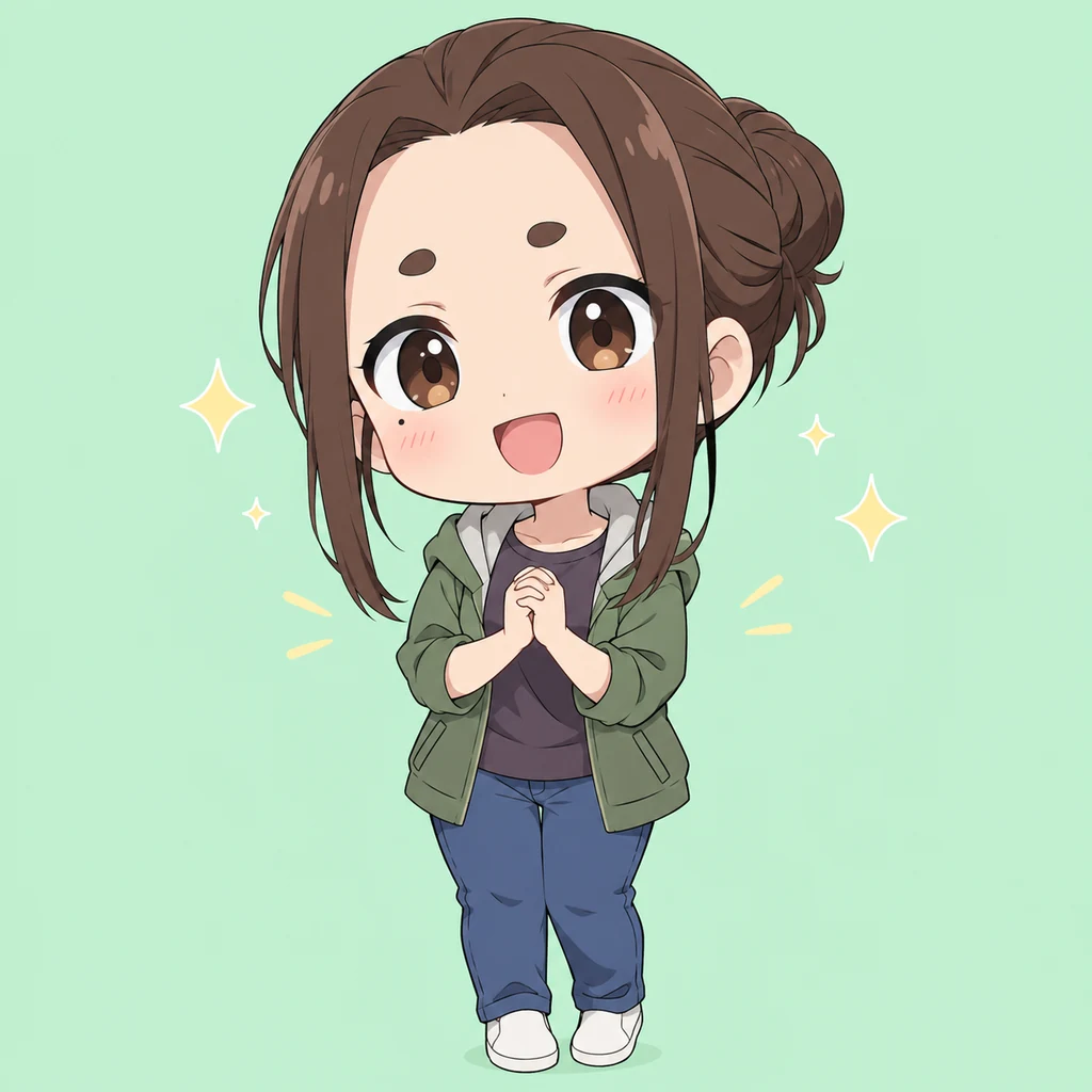 緒川菫子 AI 辅助角色插画