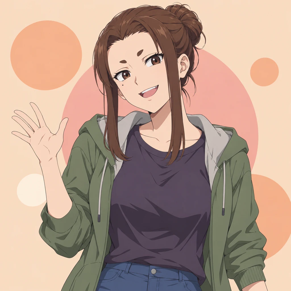 緒川菫子 AI 辅助角色插画