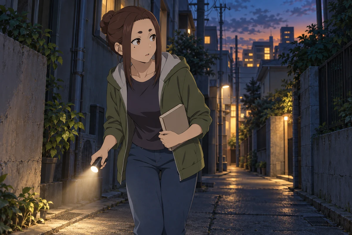 緒川菫子 AI 插画