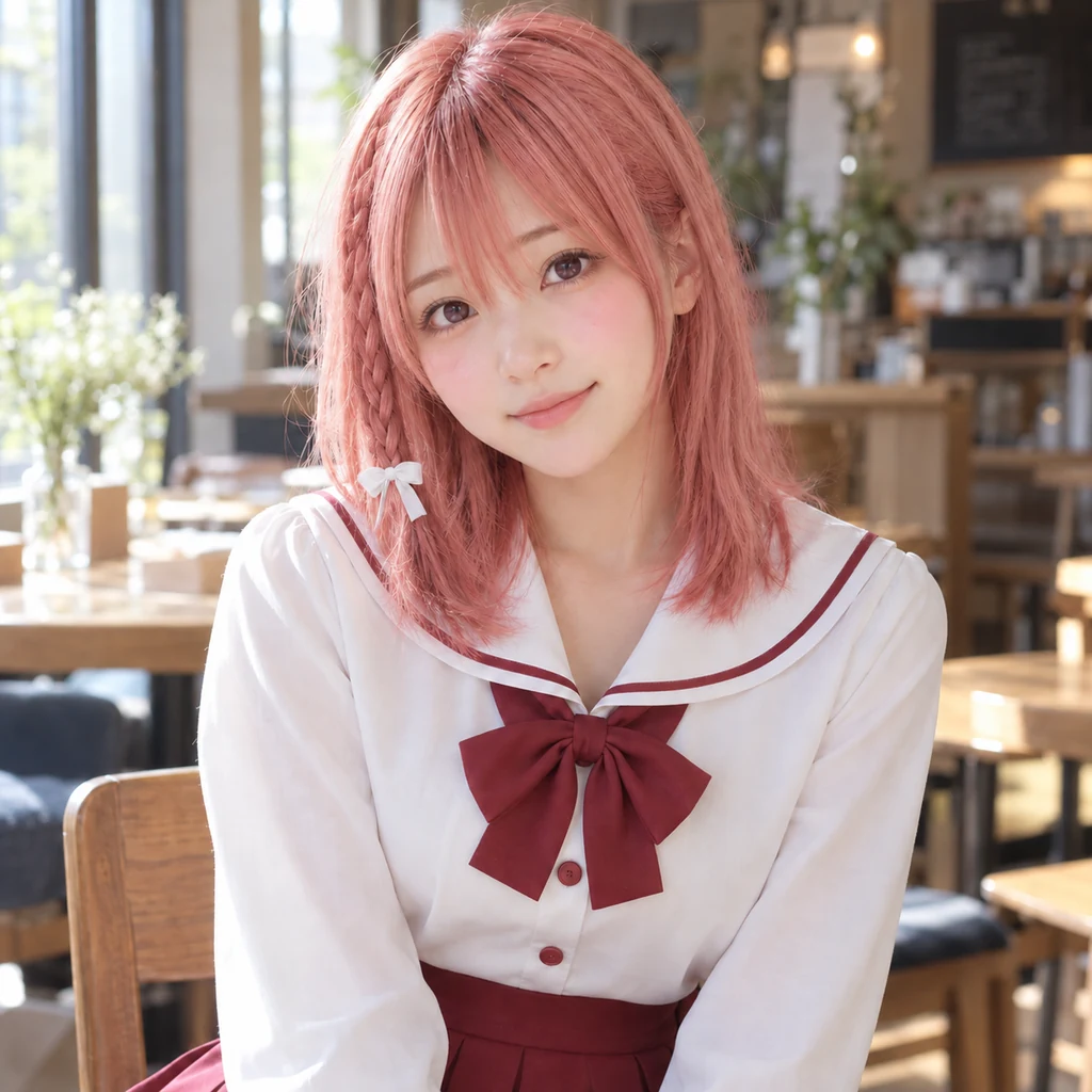 Sumi Sakurasawa live-action AI portrait