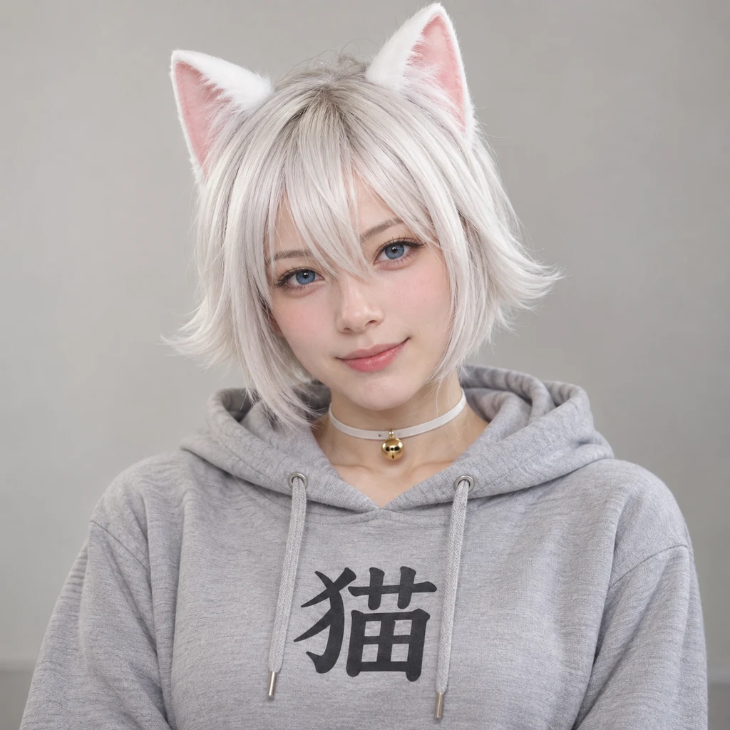 Tama Nekonari live-action AI portrait