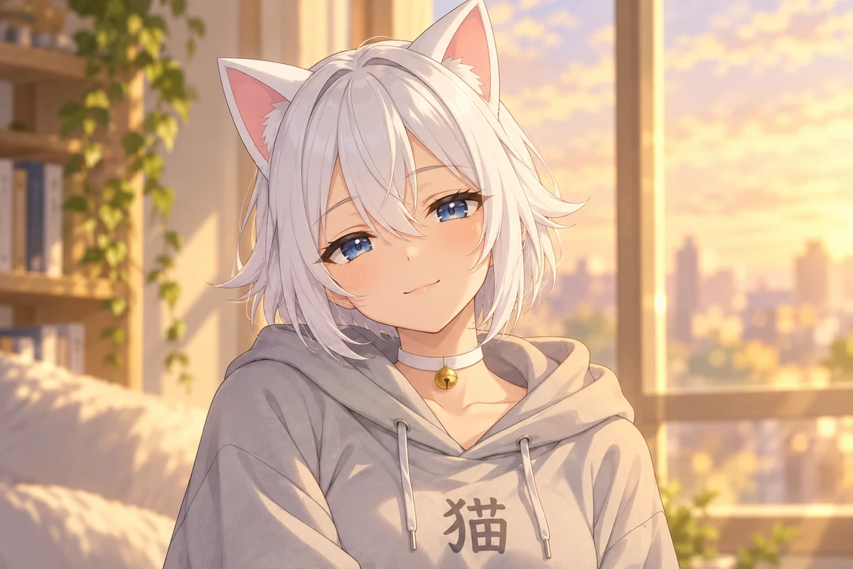 Tama Nekonari AI 插画