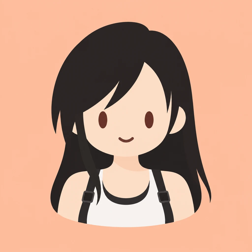 Tifa Lockhart AI 辅助角色插画