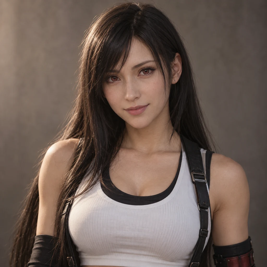 Tifa Lockhart live-action AI portrait
