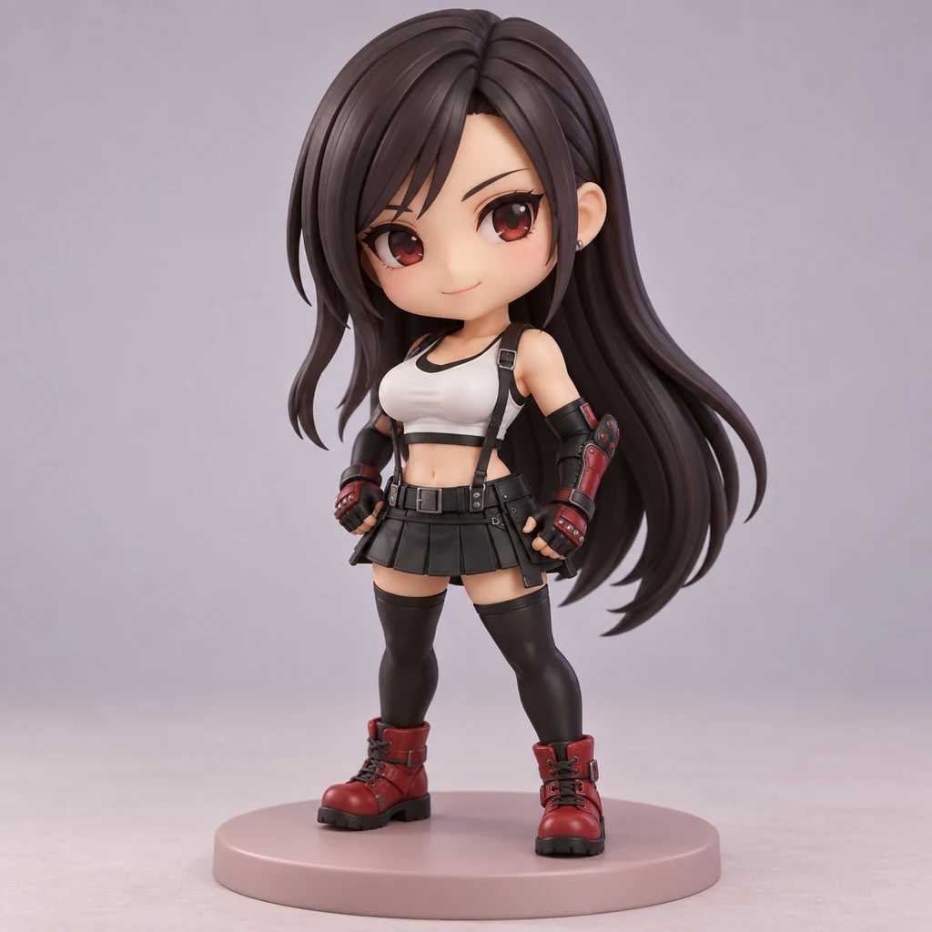 Tifa Lockhart AI 辅助角色插画