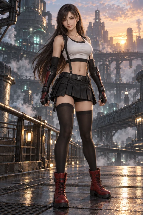 Tifa Lockhart角色示意插画