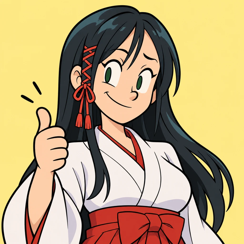 Yae Amagami AI 辅助角色插画