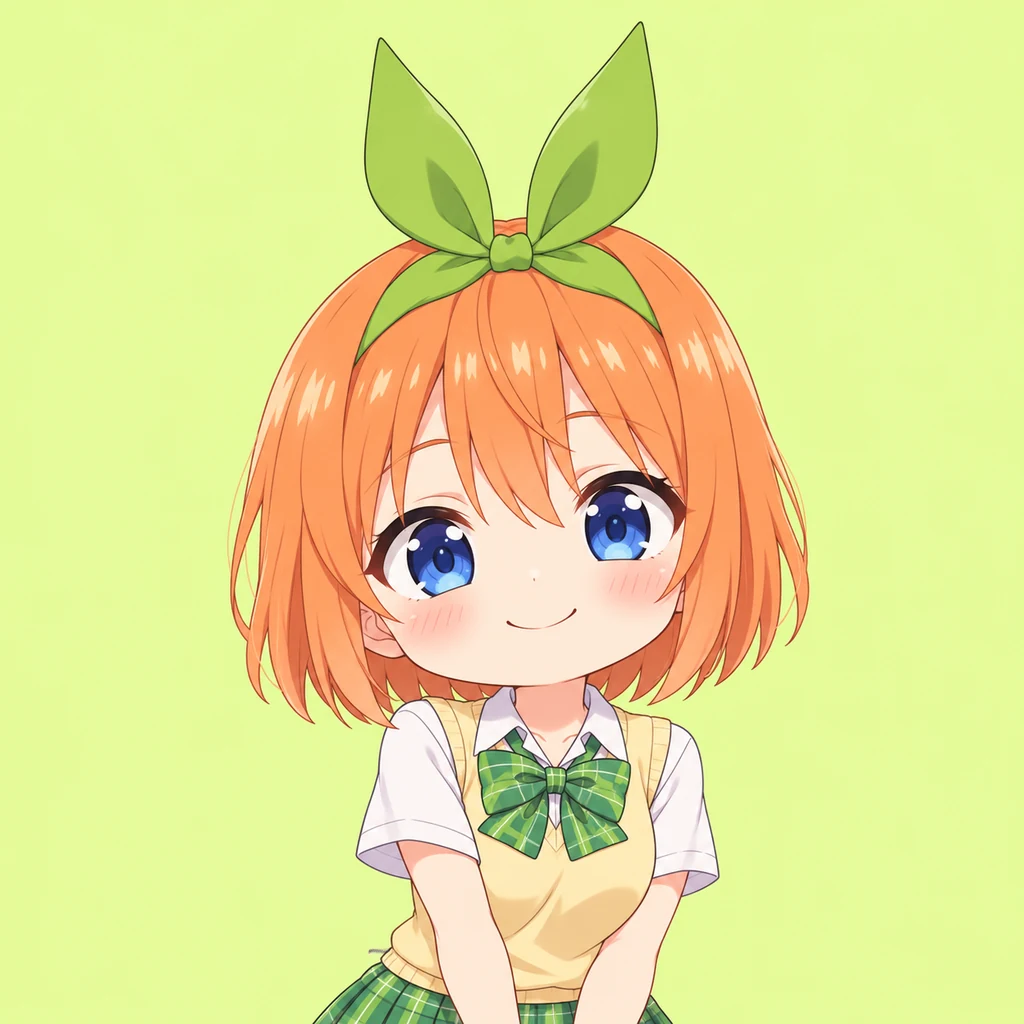 Yotsuba Nakano AI 辅助角色插画