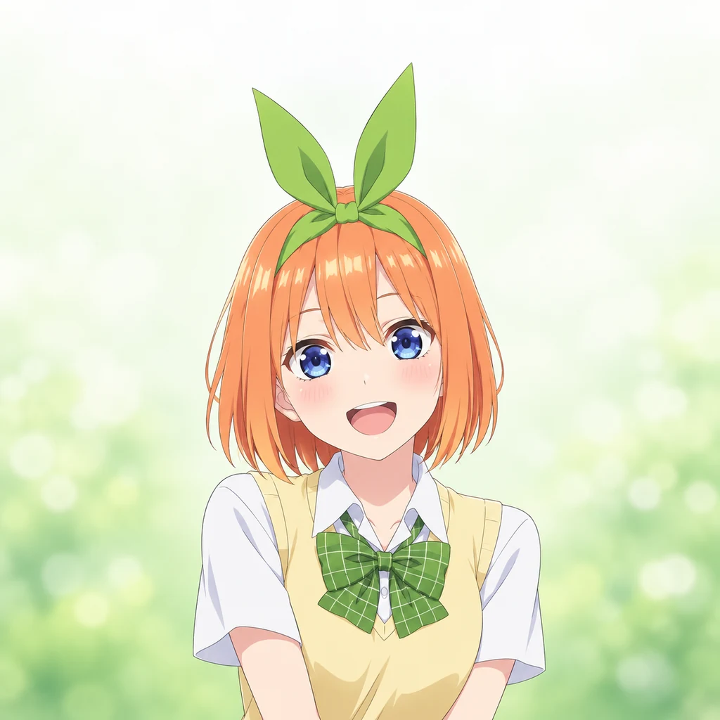 Yotsuba Nakano AI 辅助角色插画